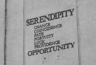photo credit: SERENDIPITY CHANCE COINCIDENCE FATE FORUITY LUCK PROVIDENCE OPPORTUNITY via photopin (license)